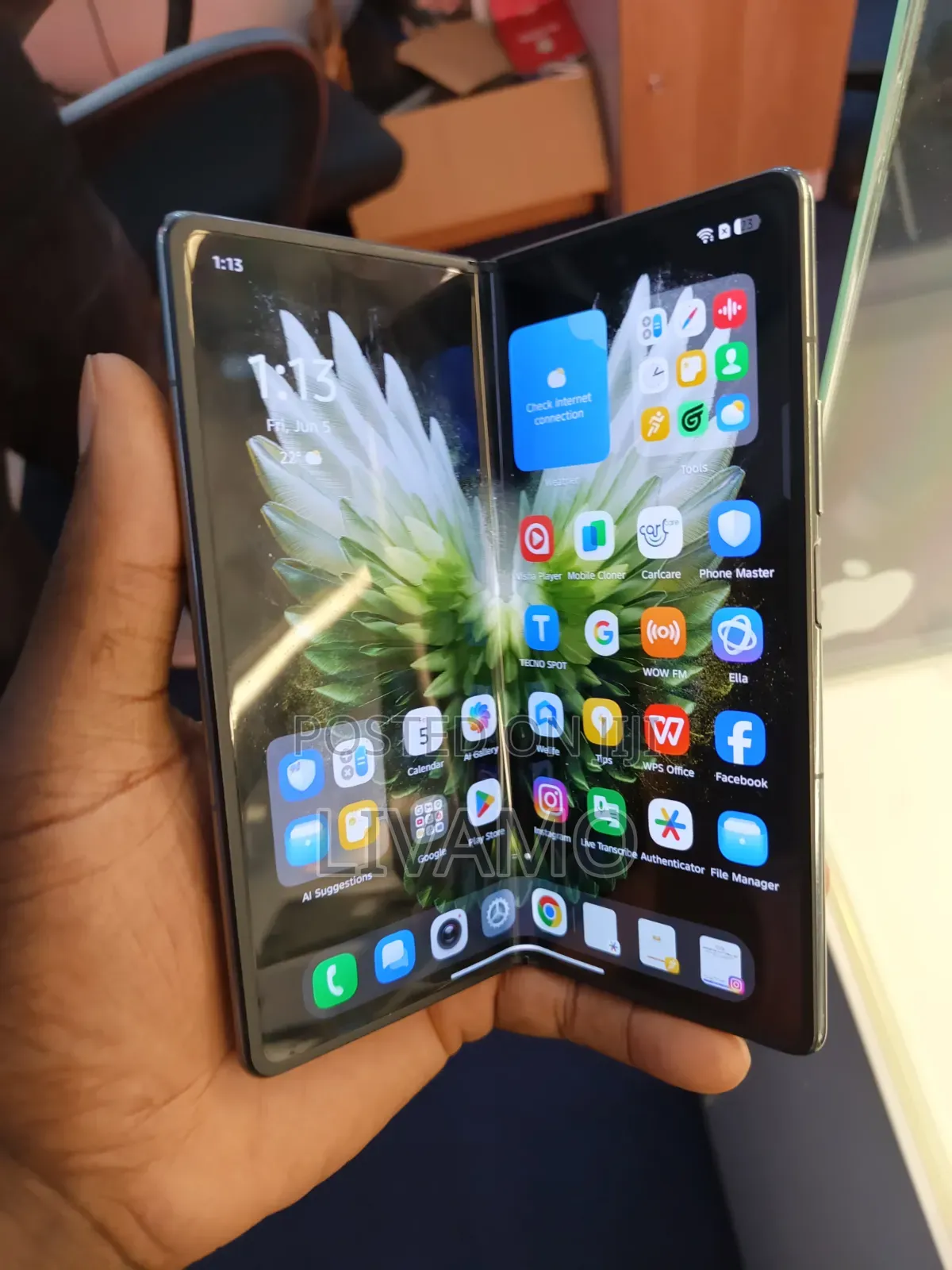 Tecno Phantom V Fold 2 256 GB Black