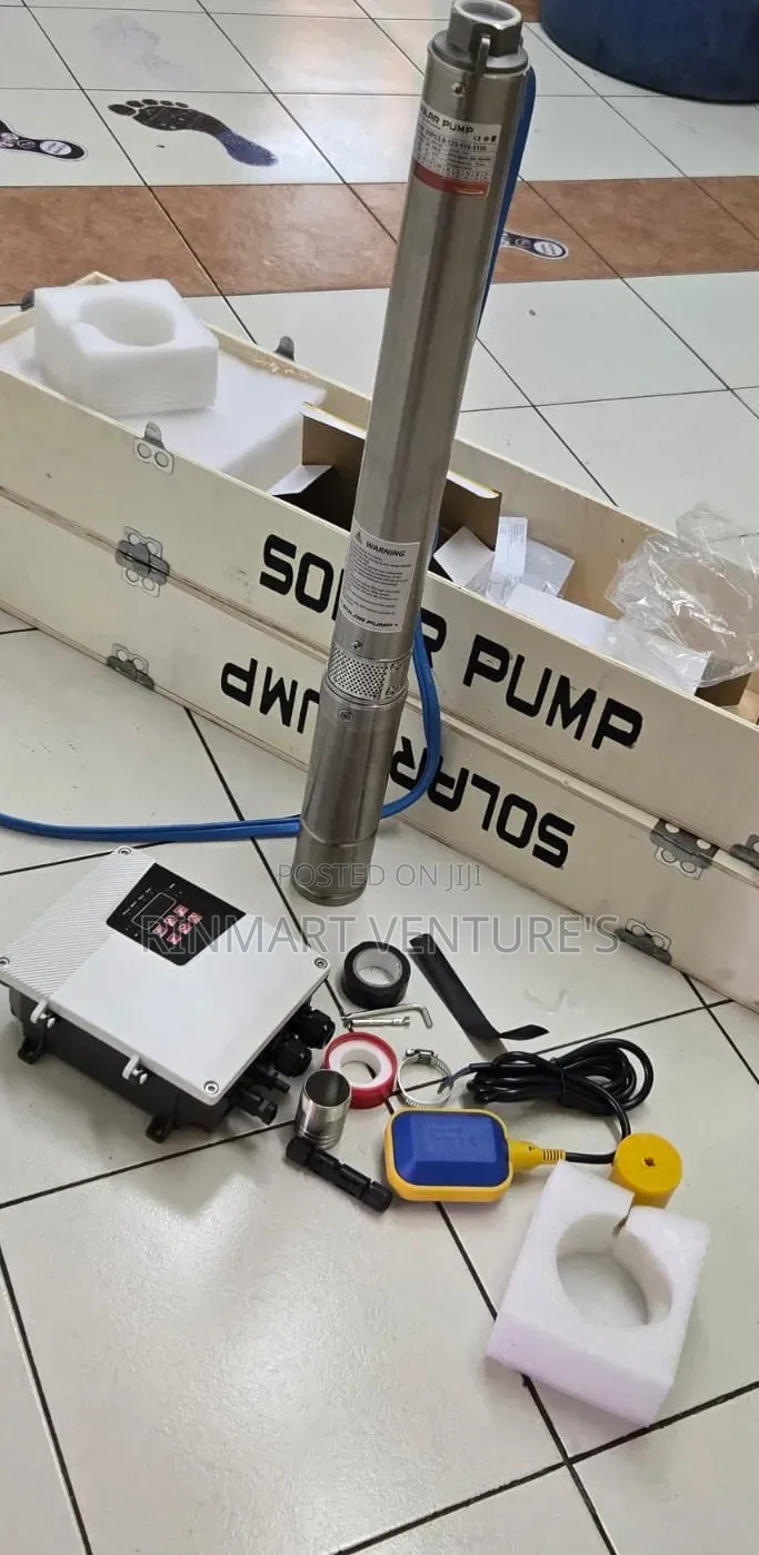 Solar Submusible Pump/Submersible Pump 123m