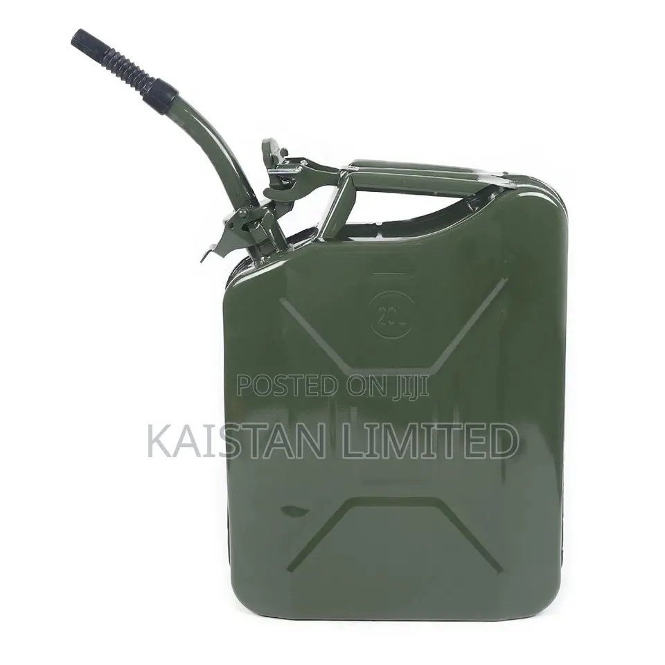 20 Litres Fuel Jerry Can With Spout. Diesel and Petrol Jerrycan