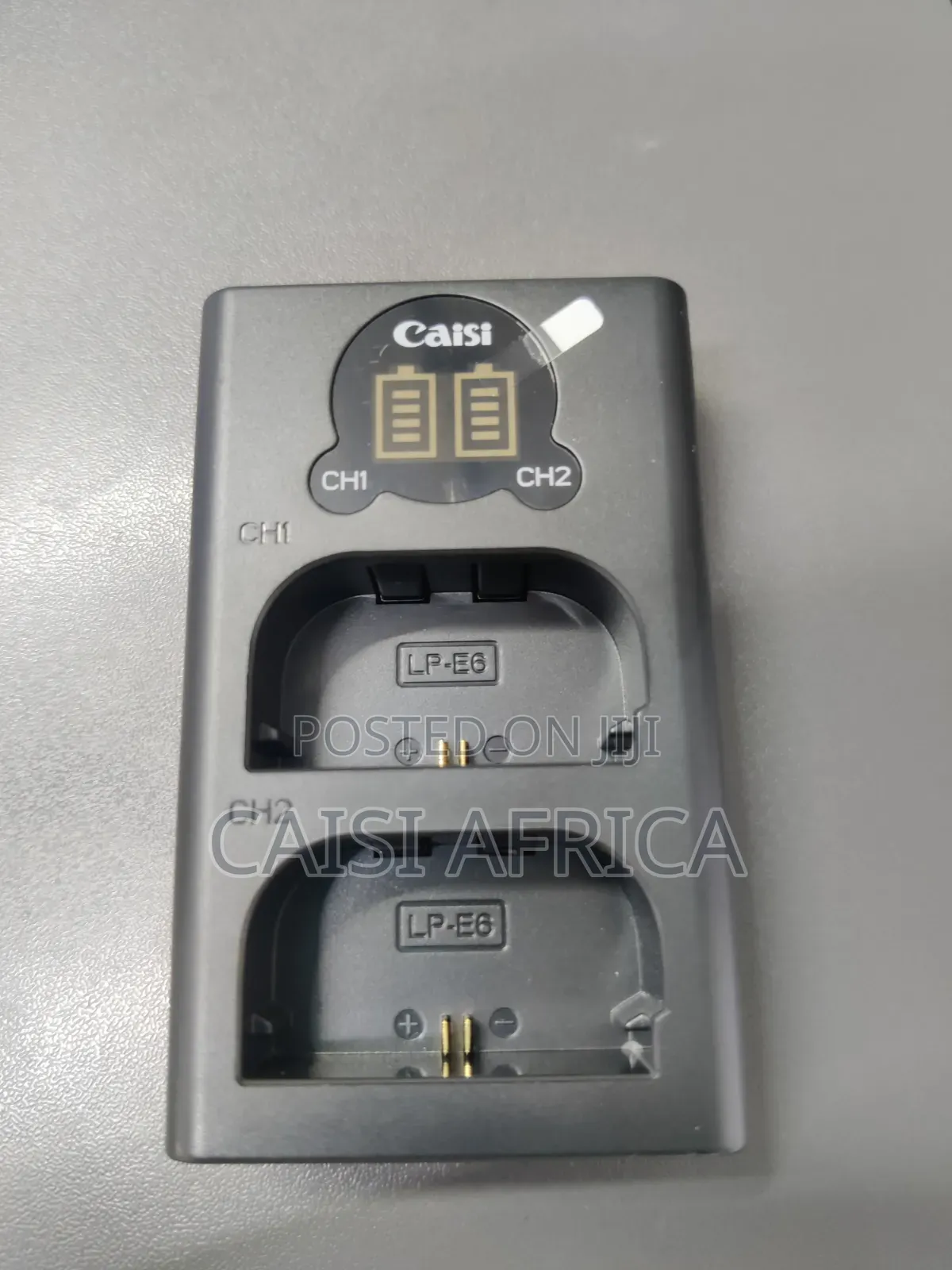 Caisi Lp-E6 Dual Battery Charger for Canon