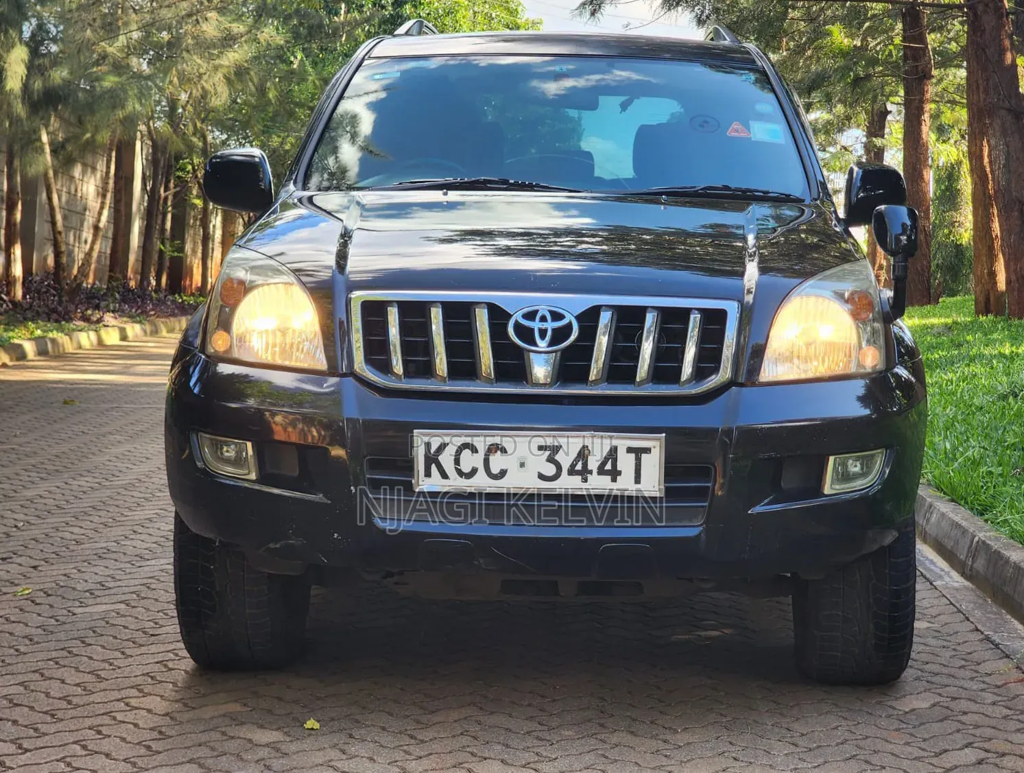 Toyota Land Cruiser Prado 2008 Black