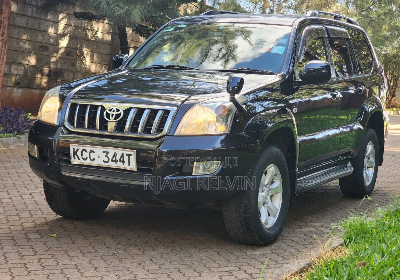 Toyota Land Cruiser Prado 2008 Black