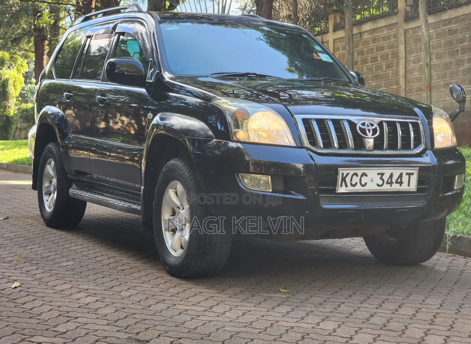 Toyota Land Cruiser Prado 2008 Black