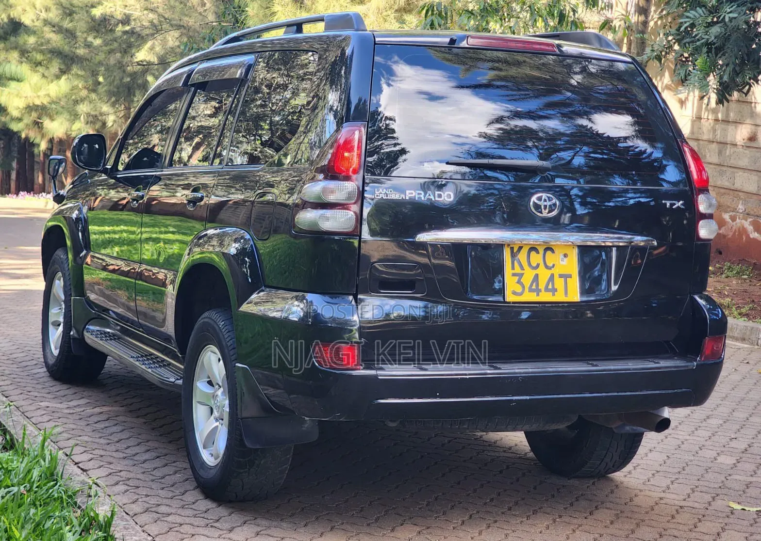 Toyota Land Cruiser Prado 2008 Black