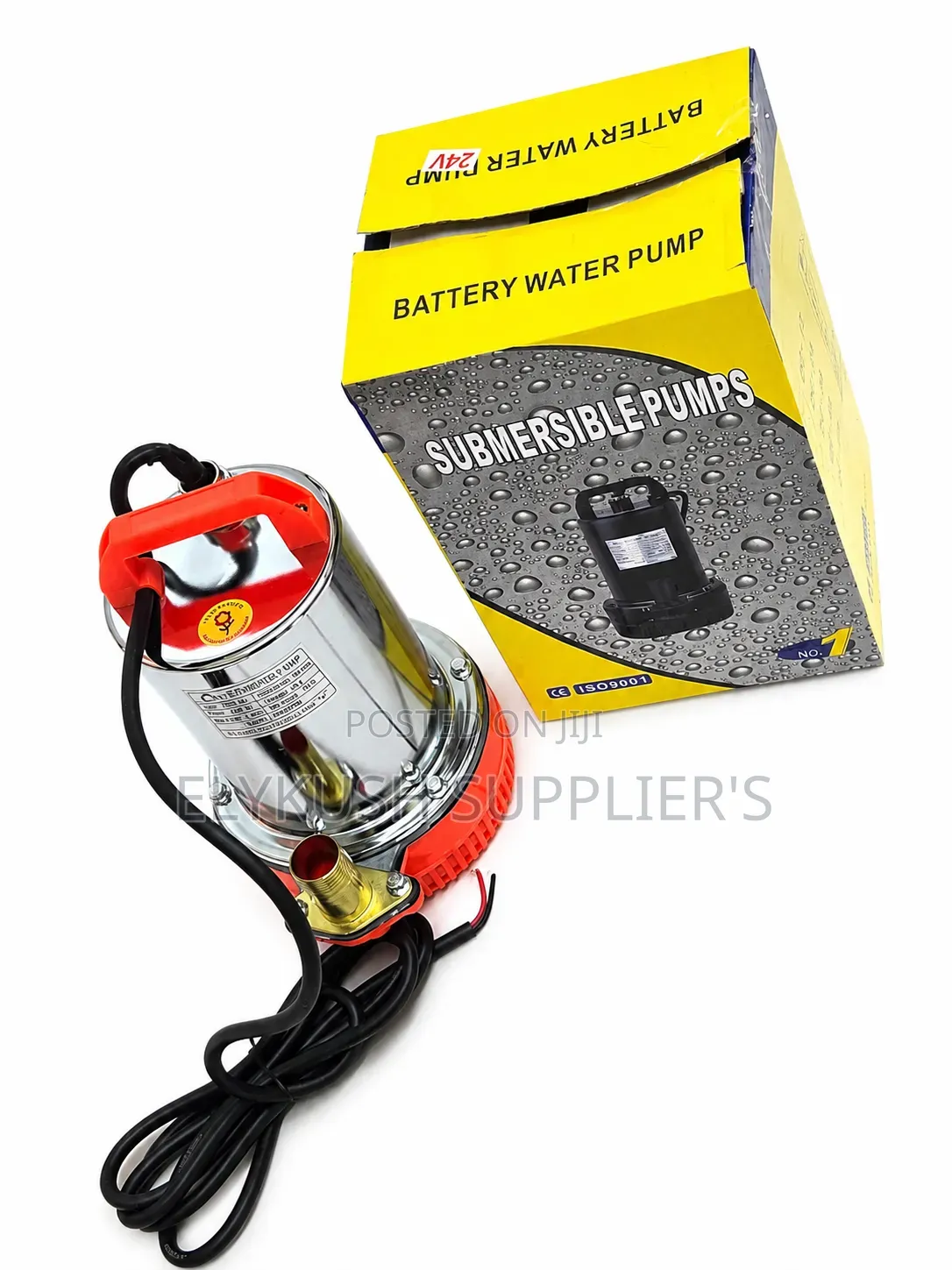 24v Dc Stainless Steel Submersible Battery Water Pump