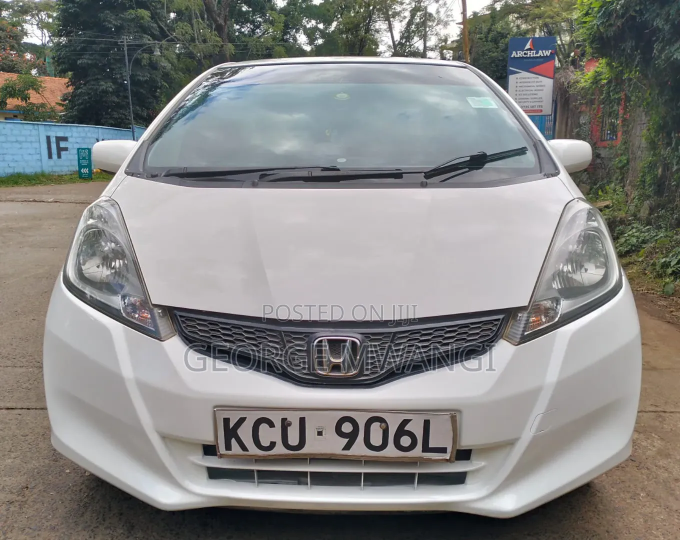 Honda Fit 2012 White