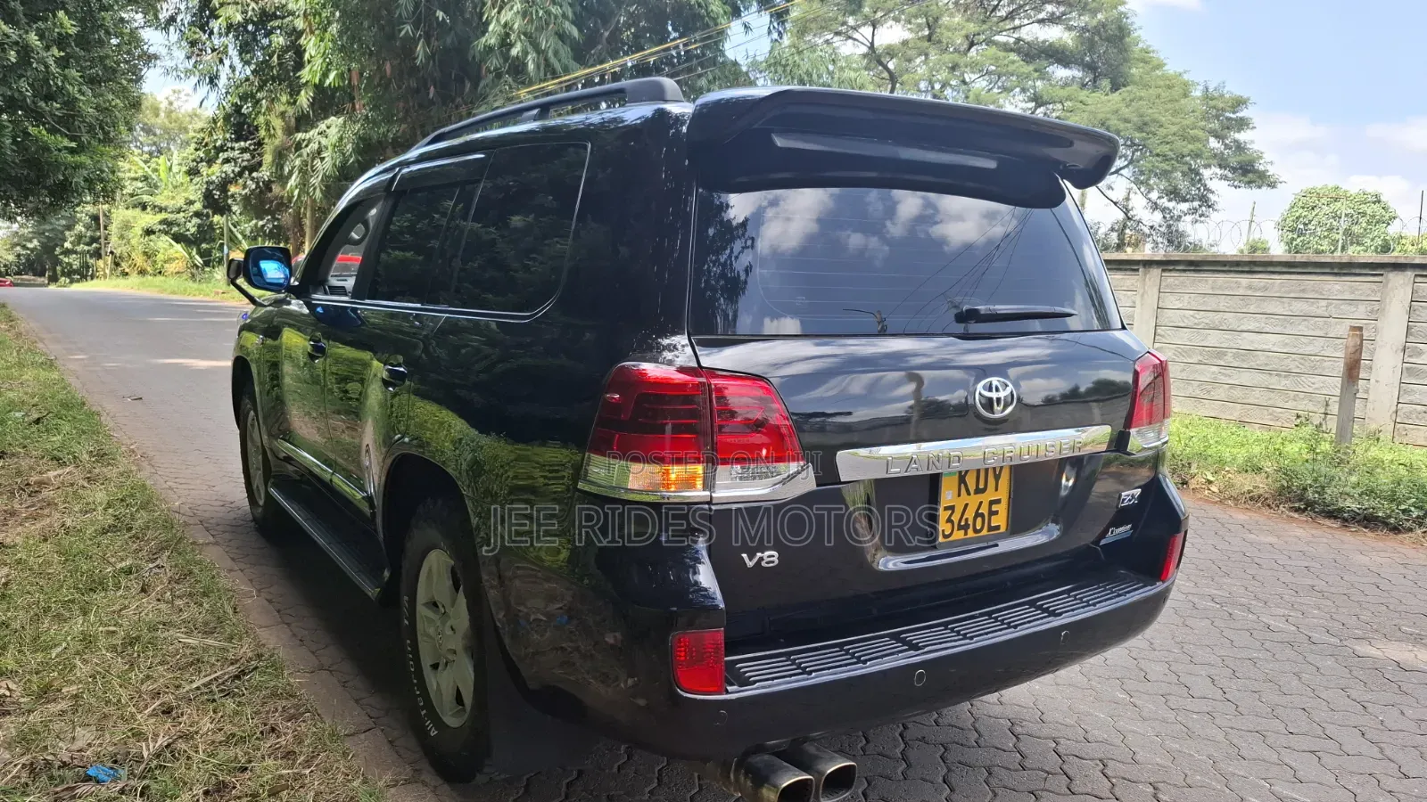 Toyota Land Cruiser 2008 Black