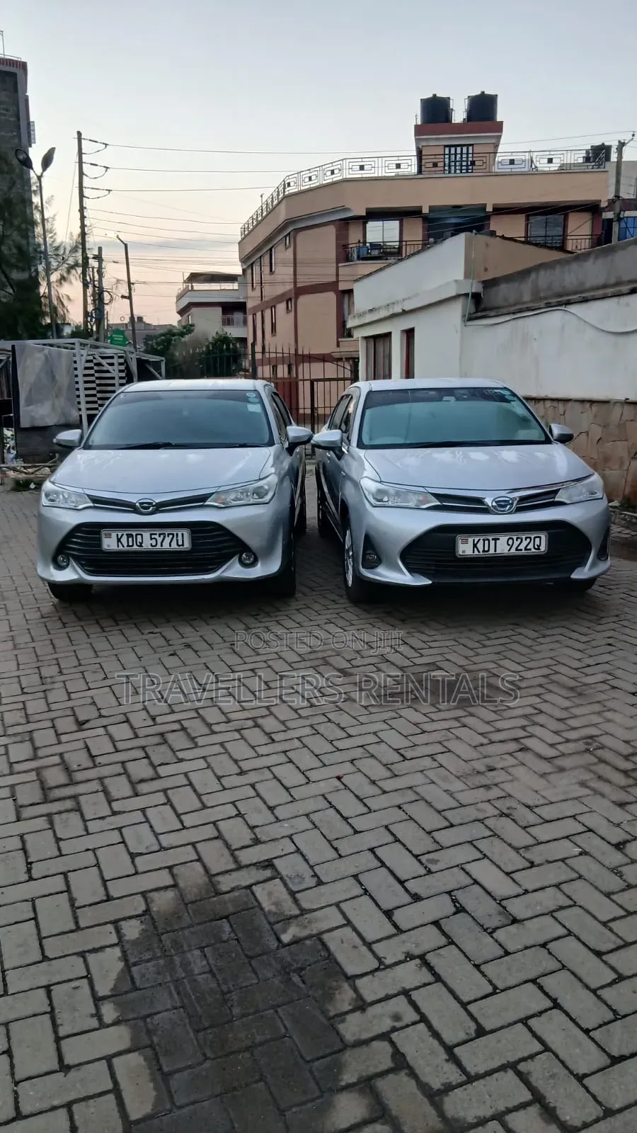 Toyota Axio for Hire