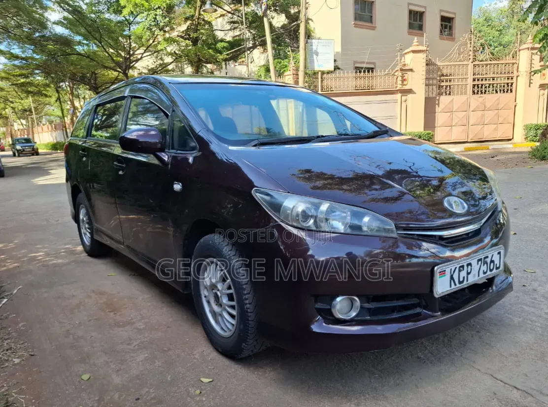 Toyota Wish 2010 Maroon