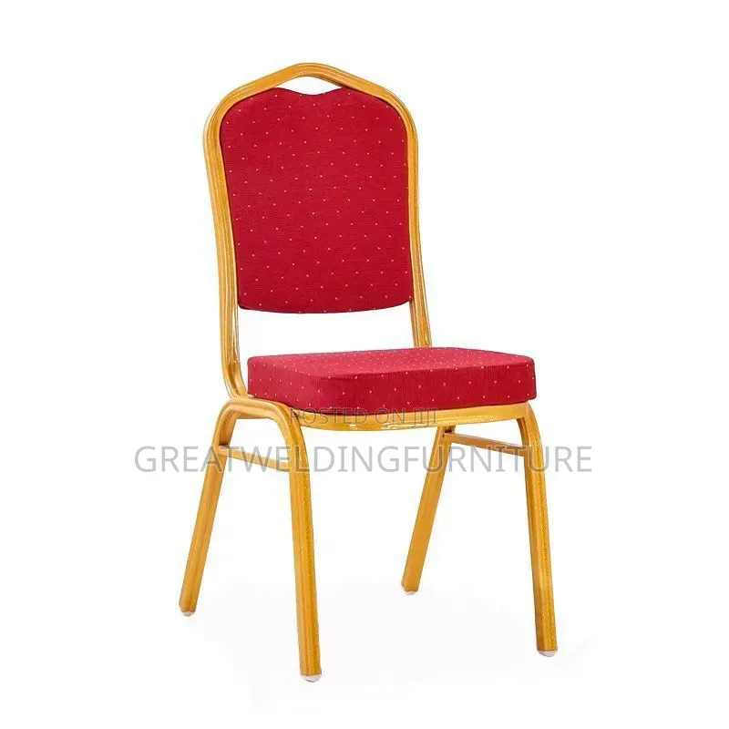 Gold Frame Banquet Chair