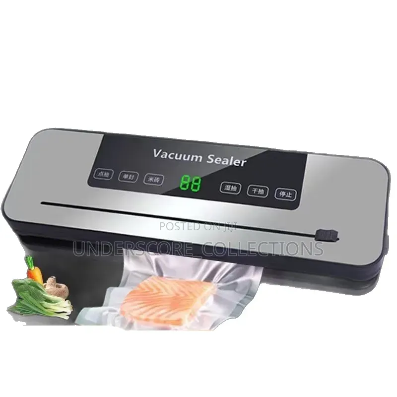 Electric Vacuum Sealer Machine With 20pcs Free Packaging Papers