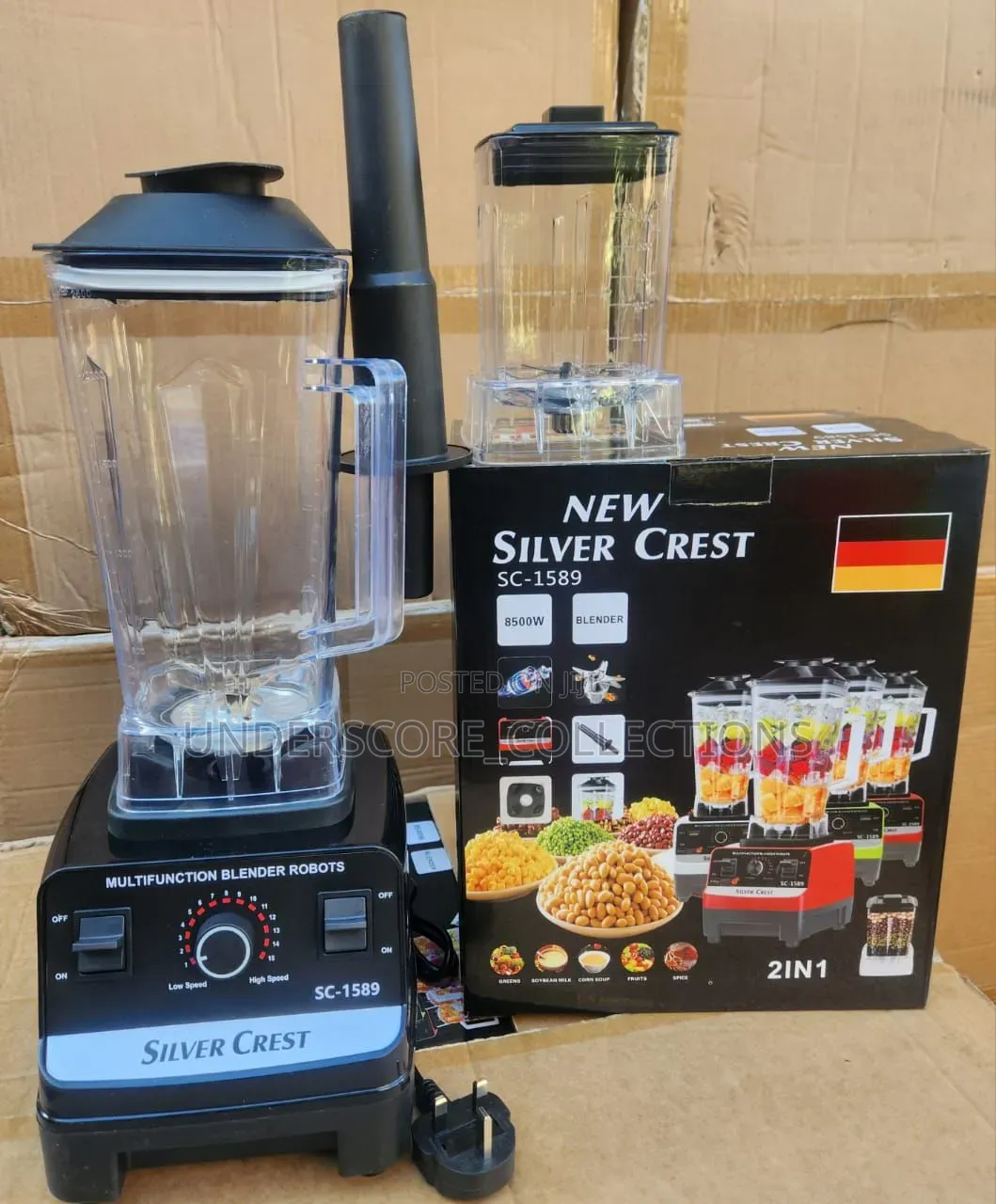 *8500 Watts Silver Crest Commercial Blender