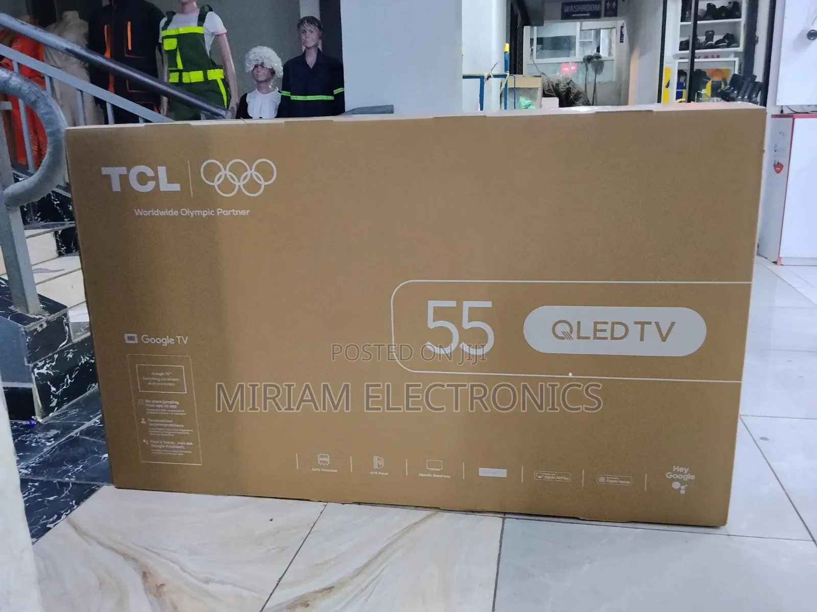 TCL 55" Qled Smart Google Tv 55t6d Model
