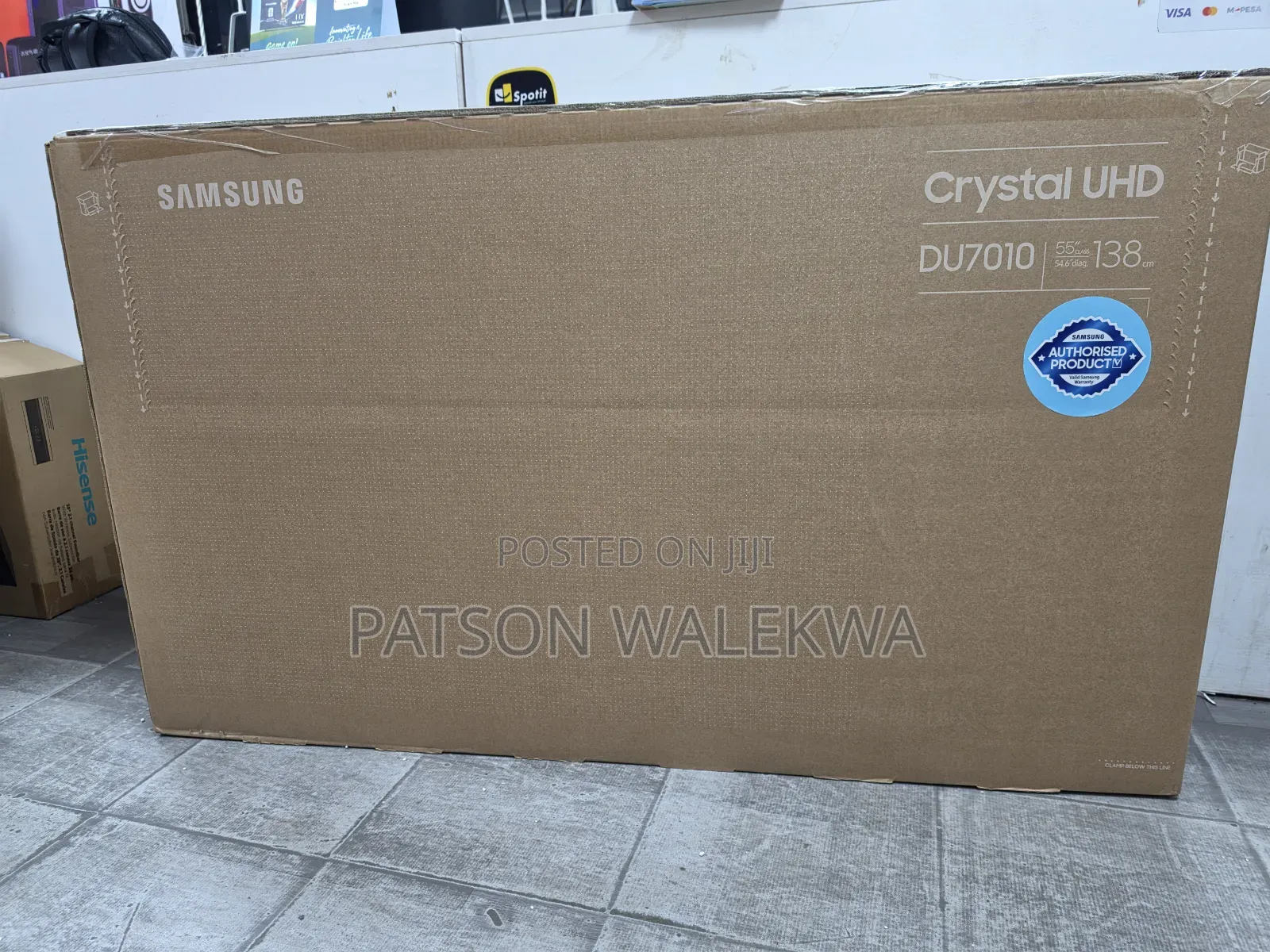 Samsung 55 Inch Du7010 Smart Tv Crystal Uhd 50hz HDR 10+