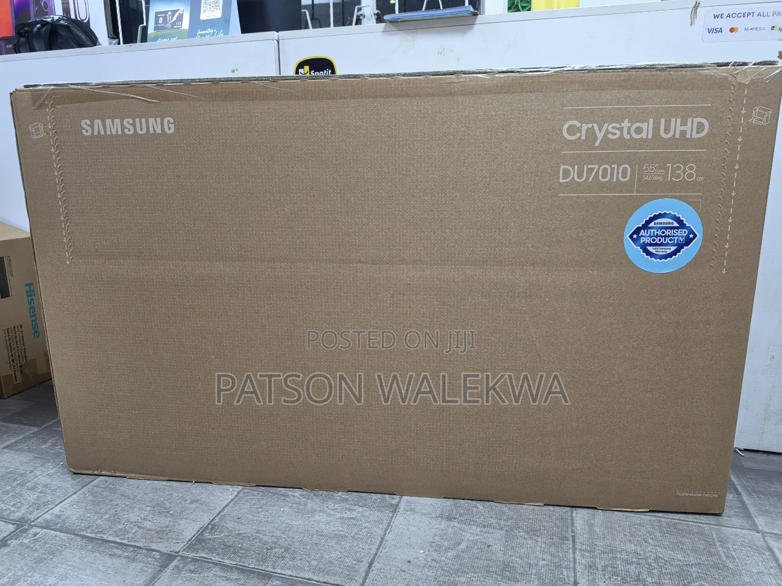 Samsung 55 Inch Du7010 Smart Tv Crystal Uhd 50hz HDR 10+