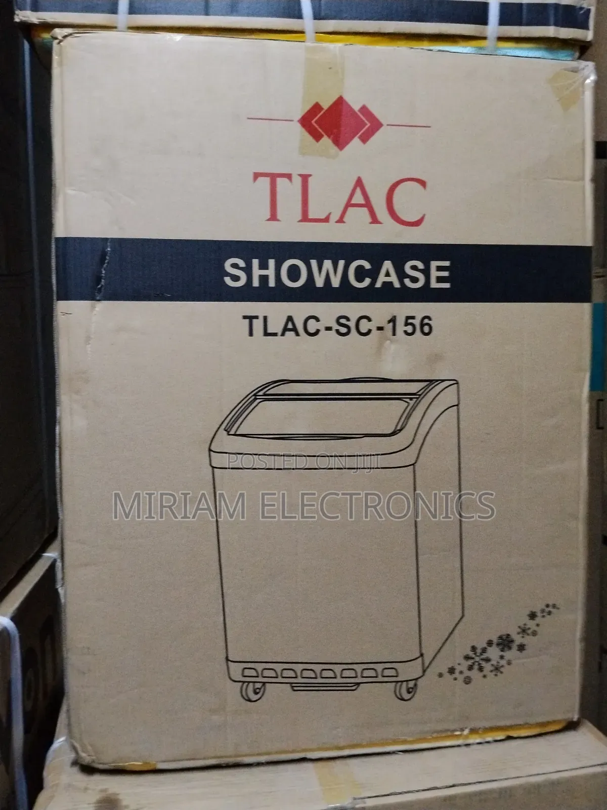 Tlac 156l Display Freezer With Led Light – Showcase Store