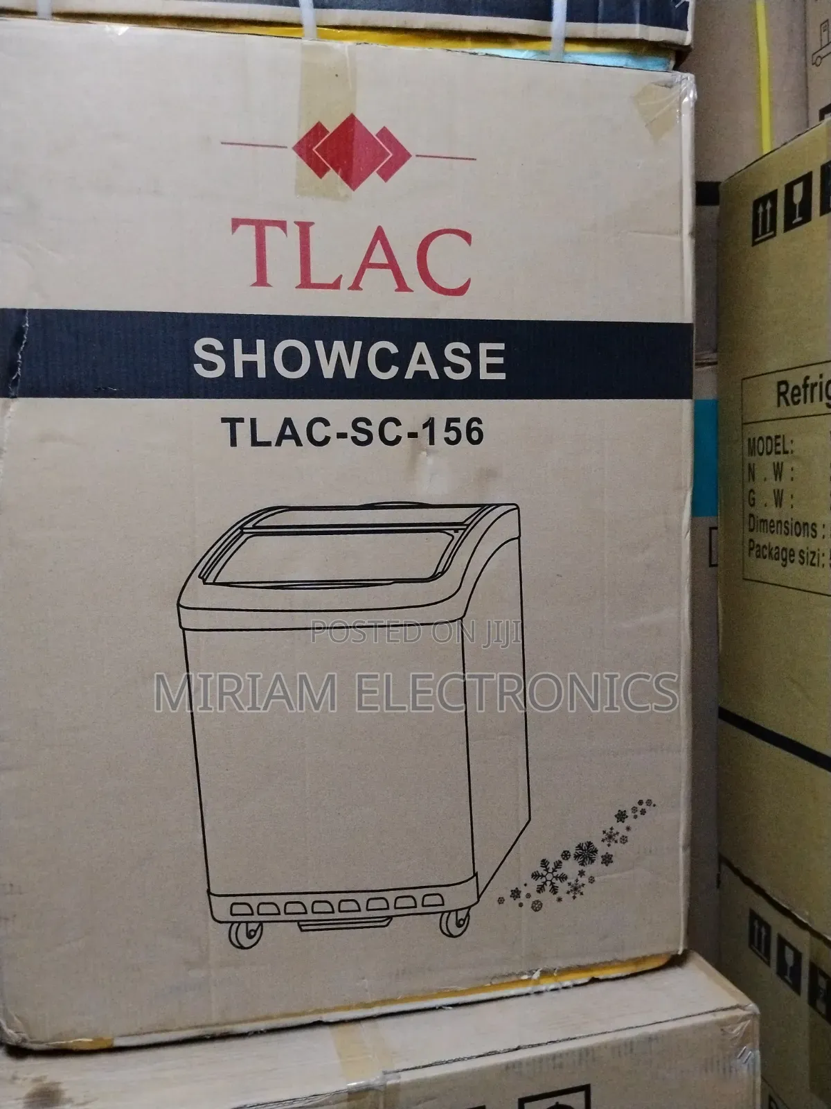 Tlac 156l Display Freezer With Led Light – Showcase Store