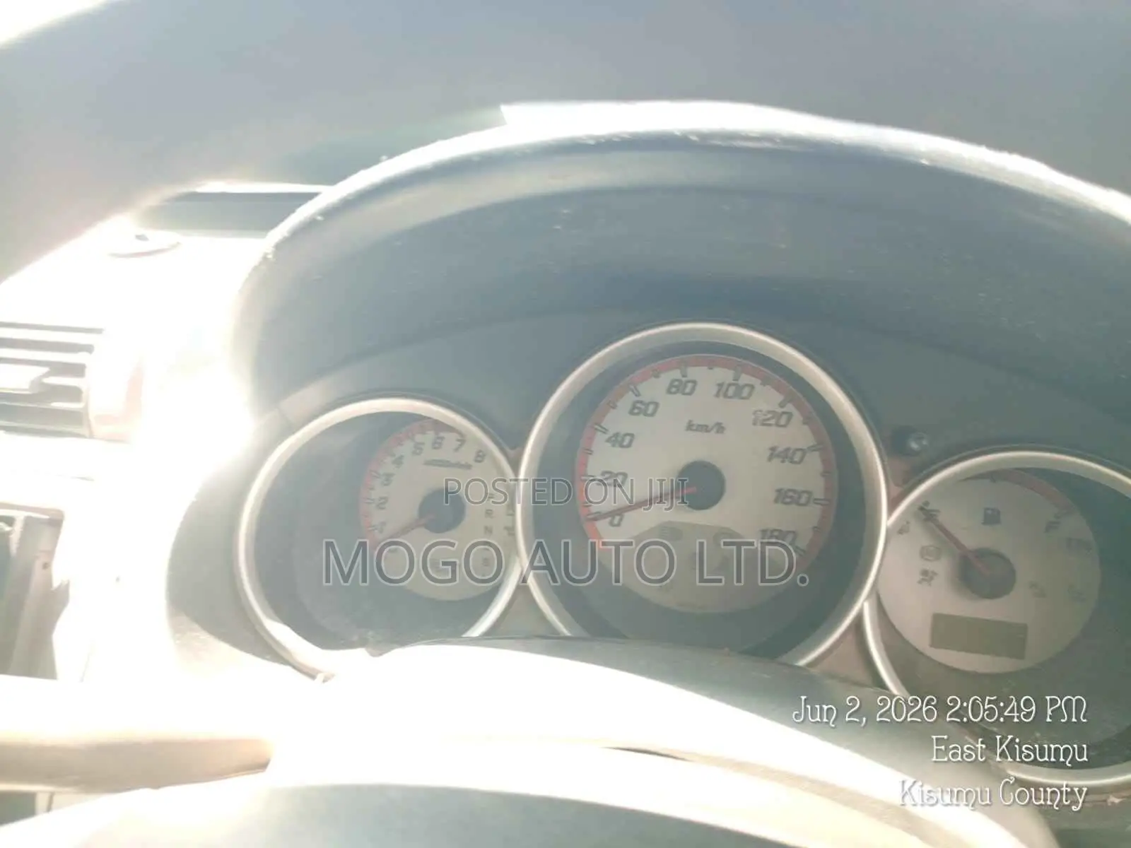 Honda Fit Aria 2005 Gray