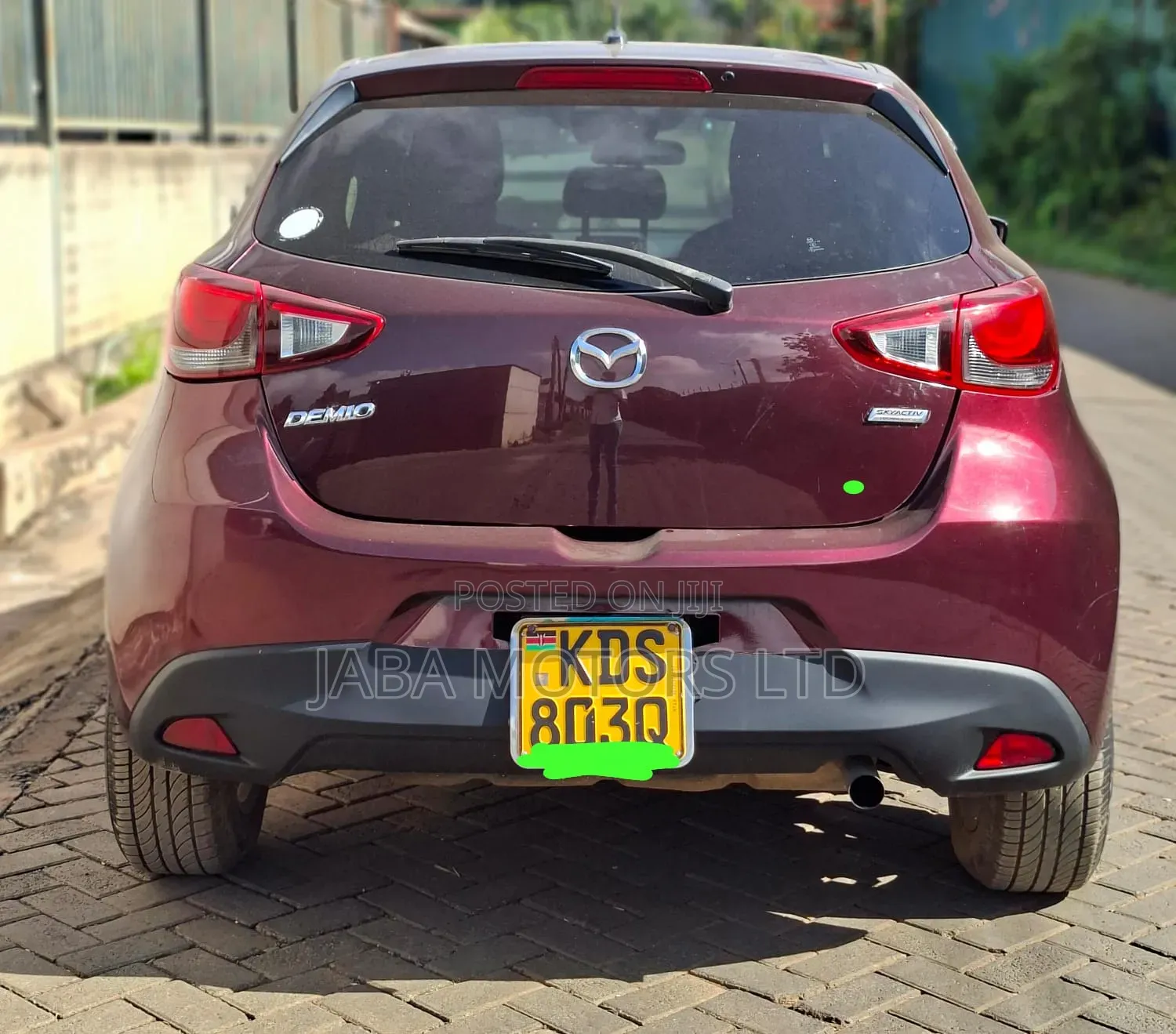 Mazda Demio 2017 Maroon