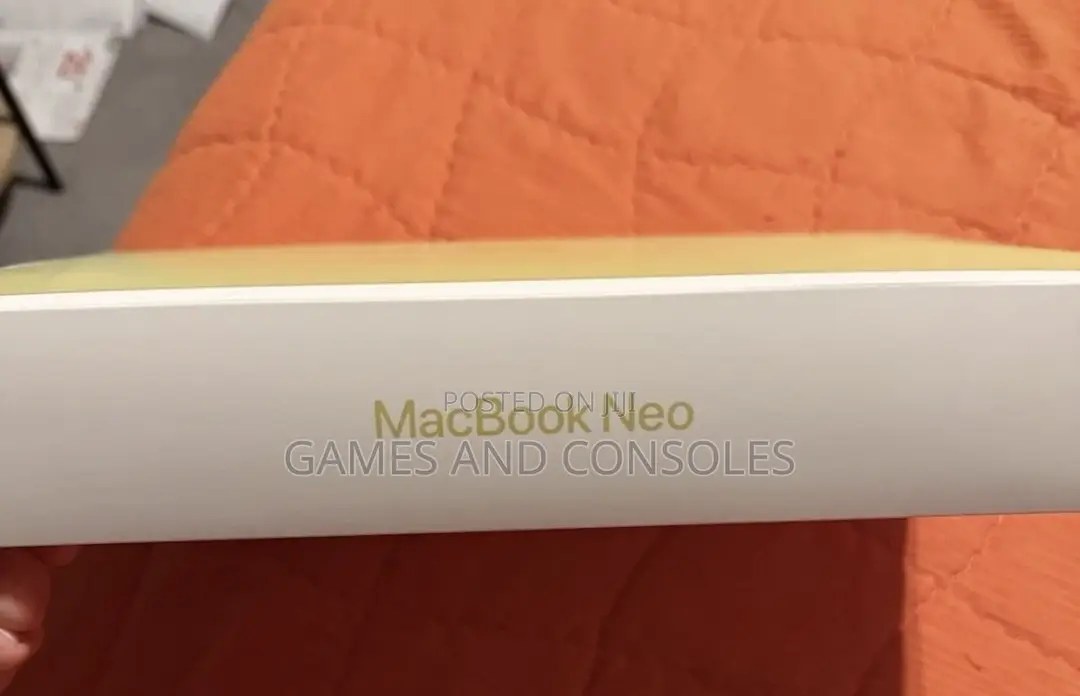 New Laptop Apple MacBook Neo 2026 8GB SSD 512GB
