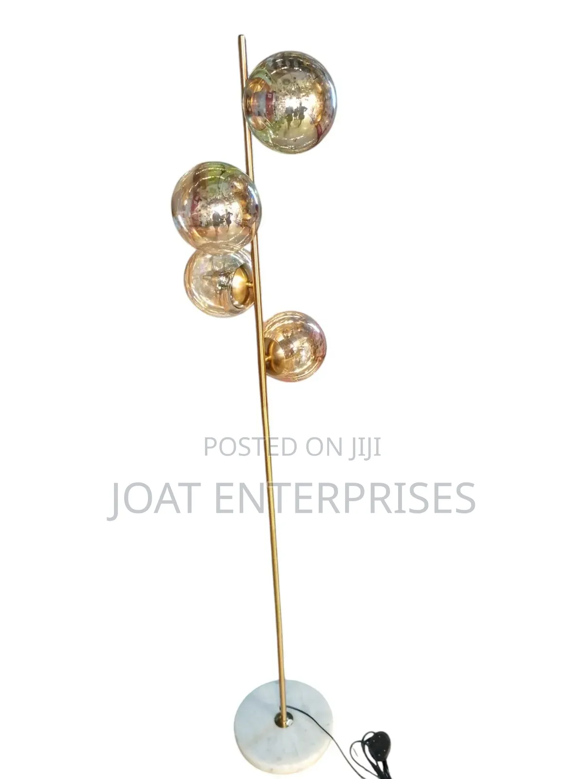 Glass Floor Lamp