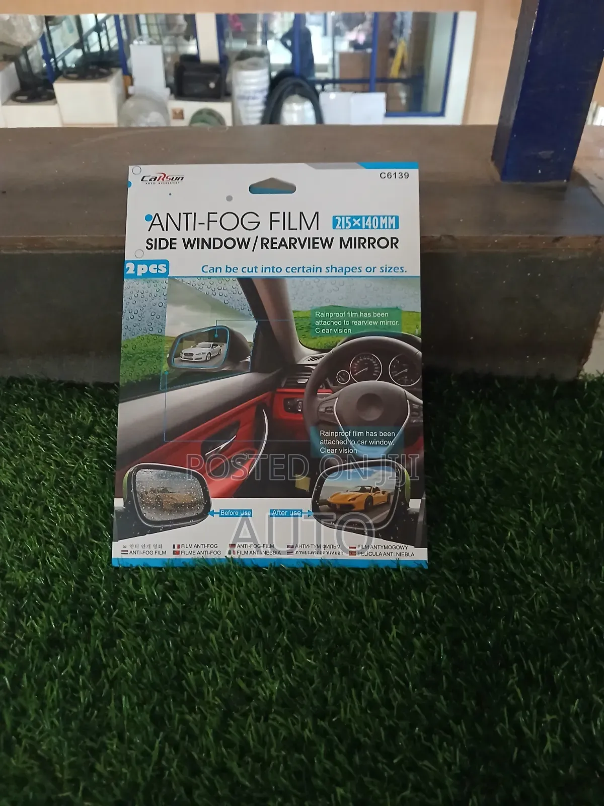 Universal Rearview Mirror Anti Fog Film – Waterproof