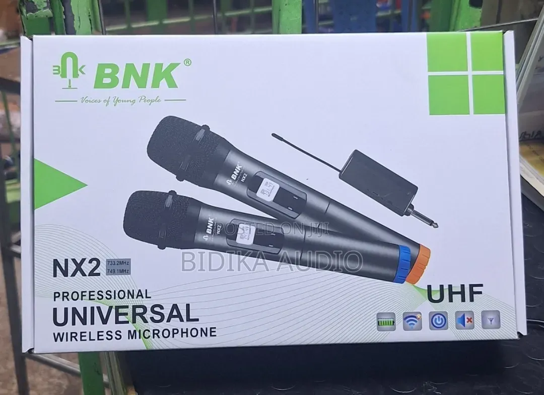 BNK Nx2 Professional Universal Wireless Microphone