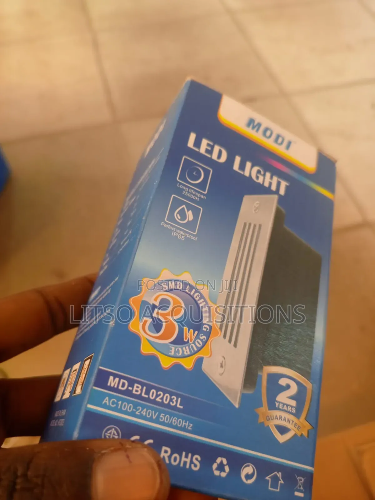 3w Indoor/Outdoor Decorative Grille-Type Led Stair Light