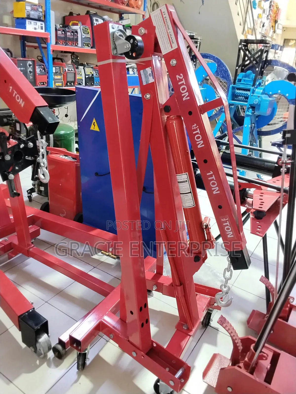 2t Lifting Crane/ Hydraulic Engine Crane
