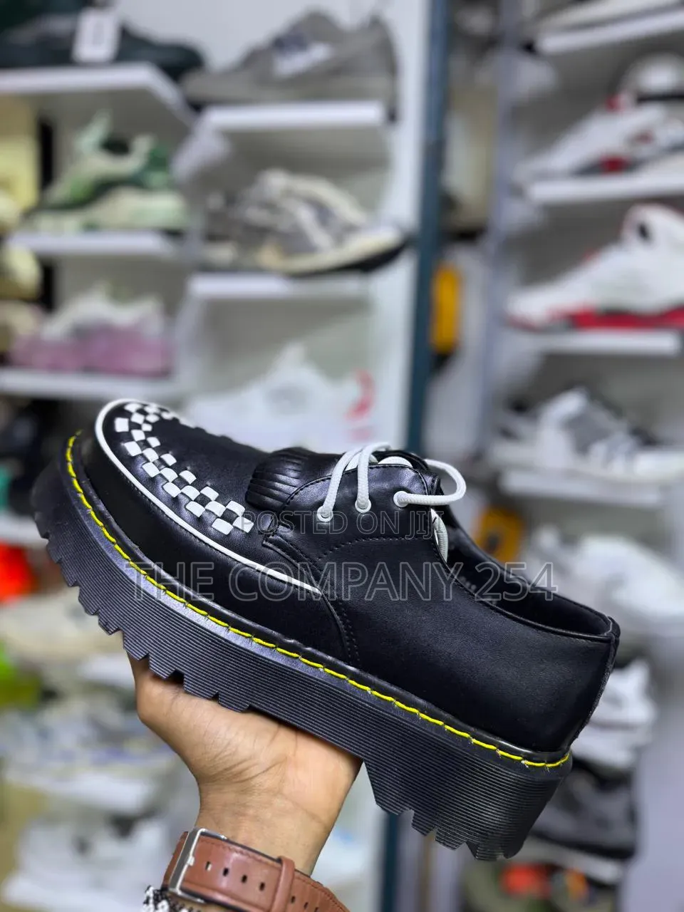 Quality Slip on Leather Doctor Martin Loafer Shoes