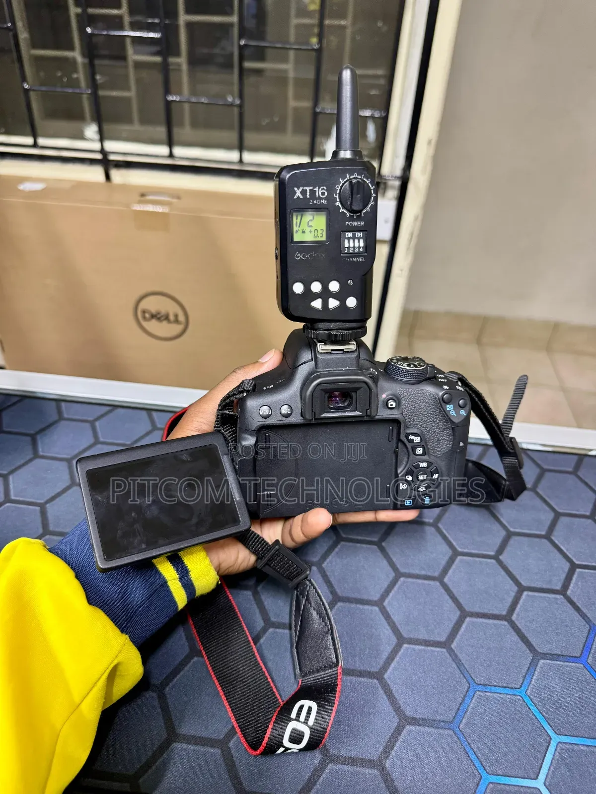 Canon Rebel T6i. 18-55mm Lense 128gb Sd Card