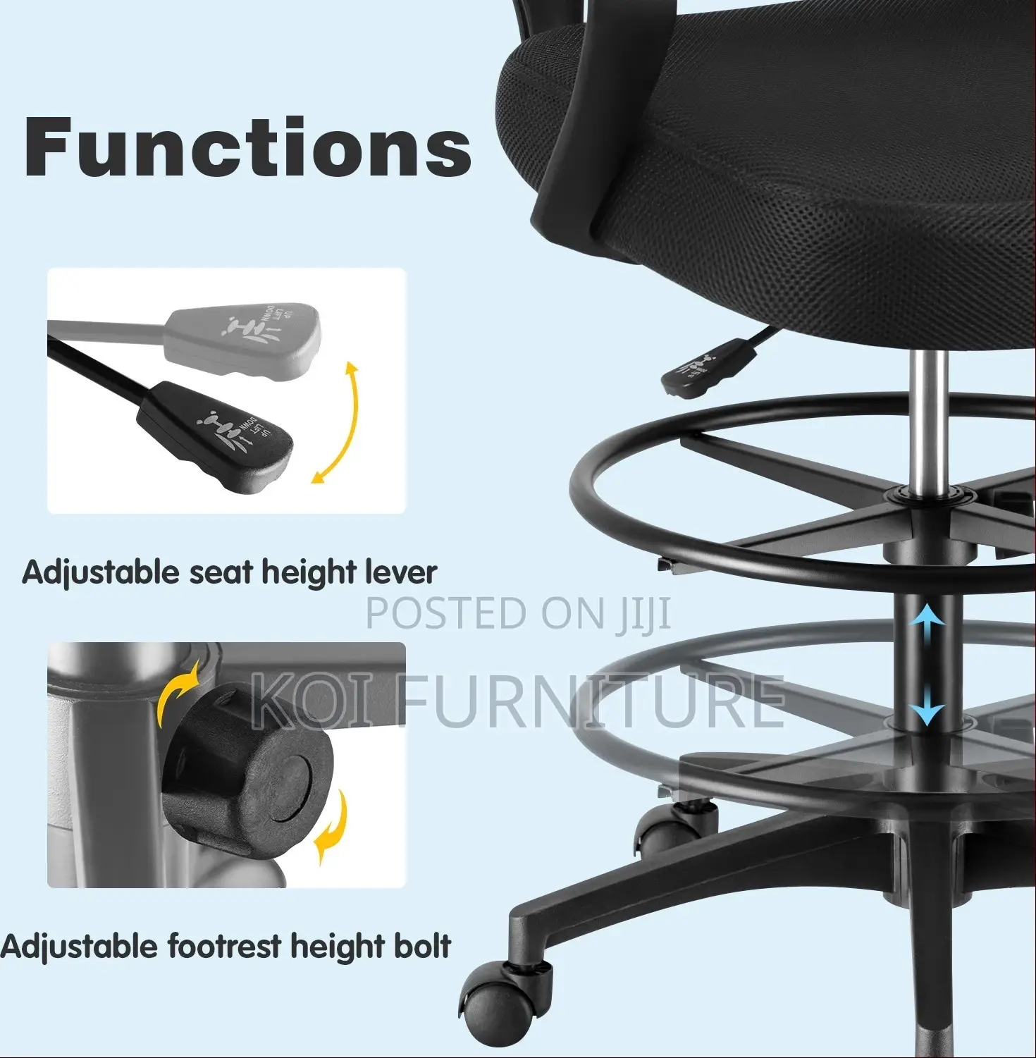 Office Chairs Mid Back Receptionist Smug Chair