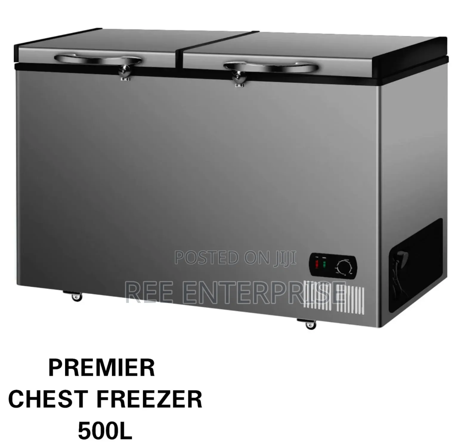 Premier 500 Liters Double Door Brand New Chest Deep Freezer
