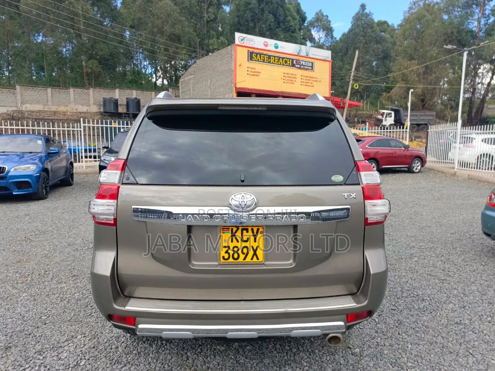 Toyota Land Cruiser Prado 2015 Gray