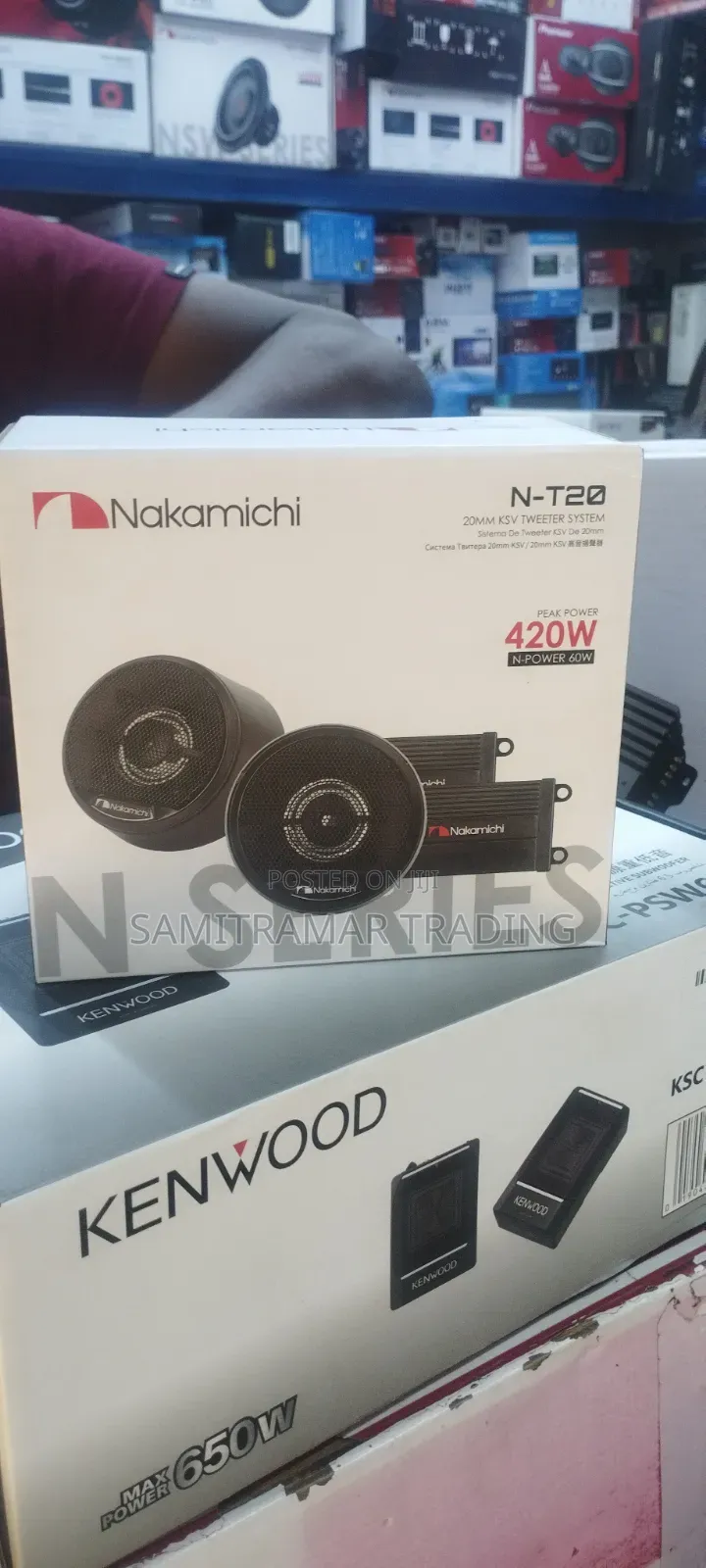 N-T20 Nakamichi 200m Dome Tweeters 420w