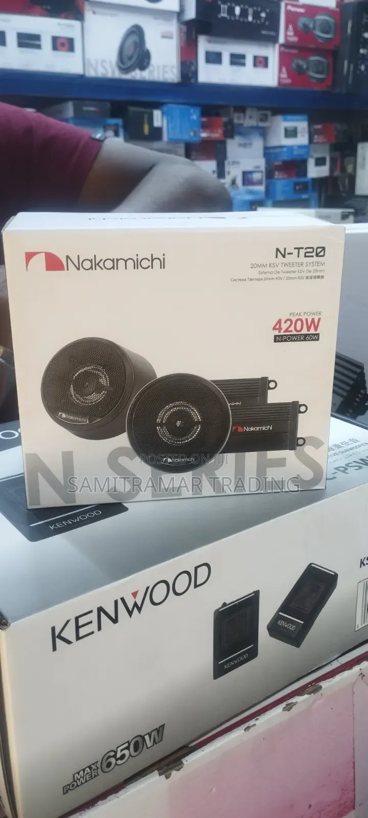 N-T20 Nakamichi 200m Dome Tweeters 420w