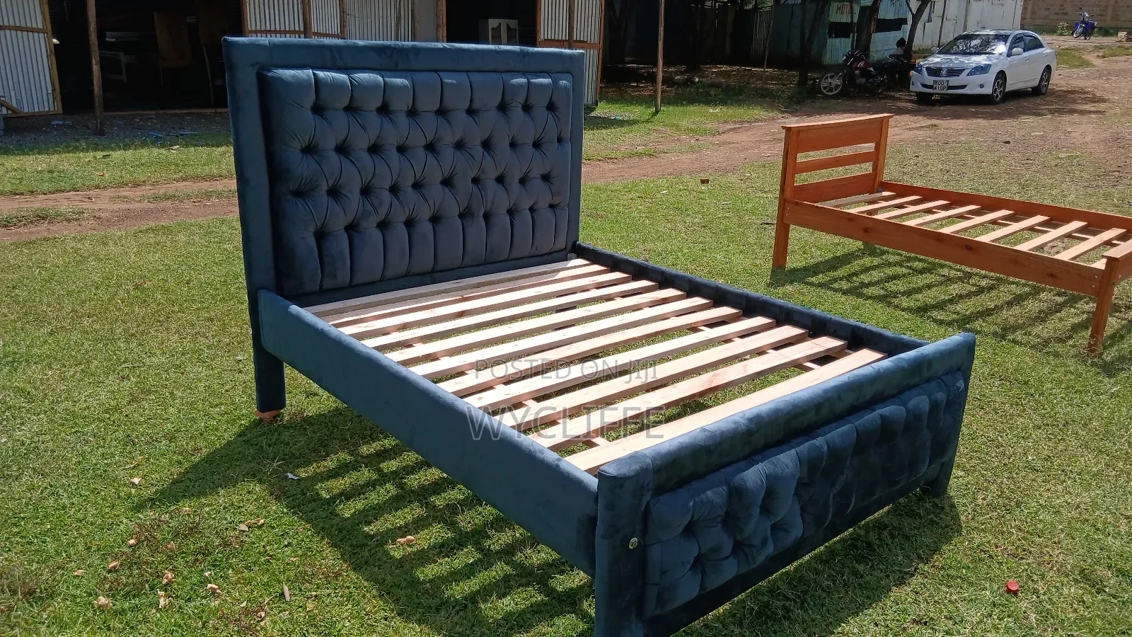 Grey Chester Bed