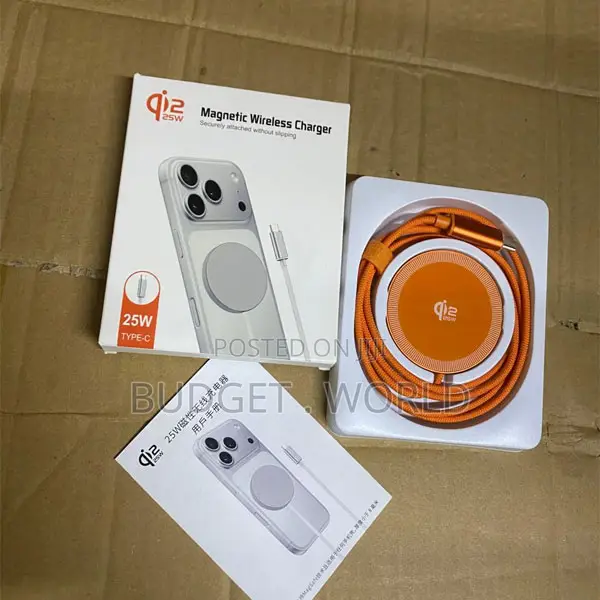 Qi2 Magnetic Phone Fast Charger – 25w High-Speed Wireless Charging Doc