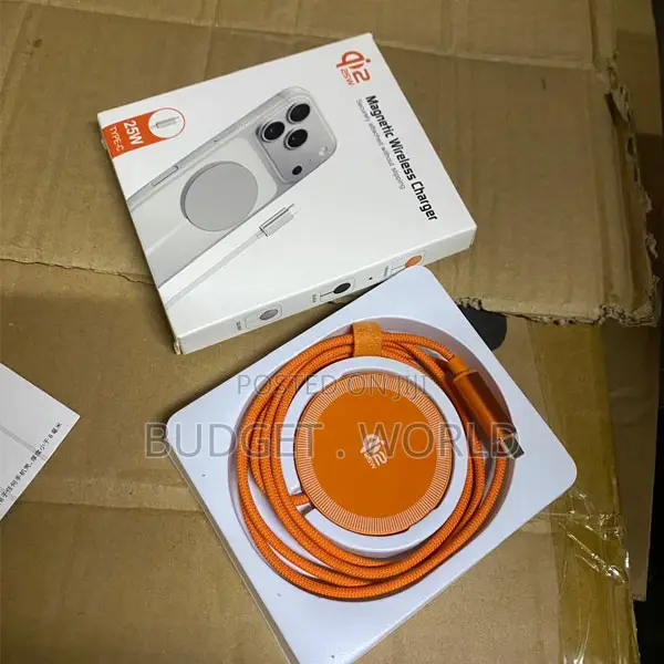Qi2 Magnetic Charging Disc 25w – Portable Wireless Fast Charger