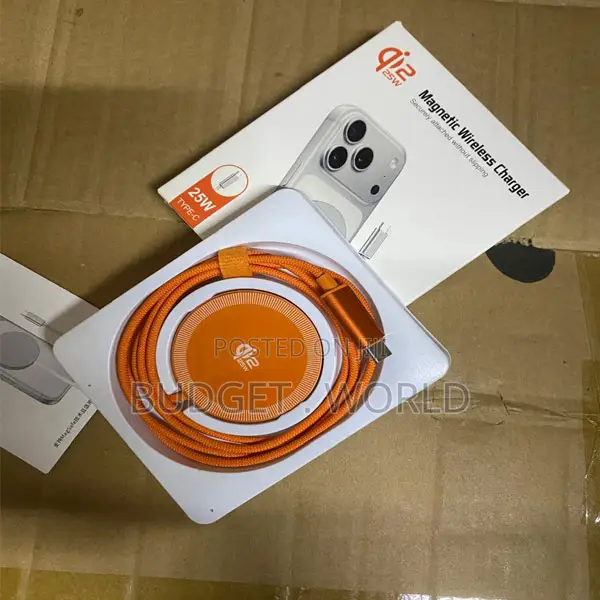 Qi2 Smart Magnetic Wireless Charger 25w – Safe and Efficient Charging