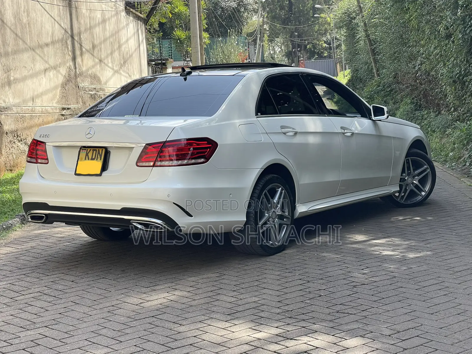 Mercedes-Benz E250 2015 White