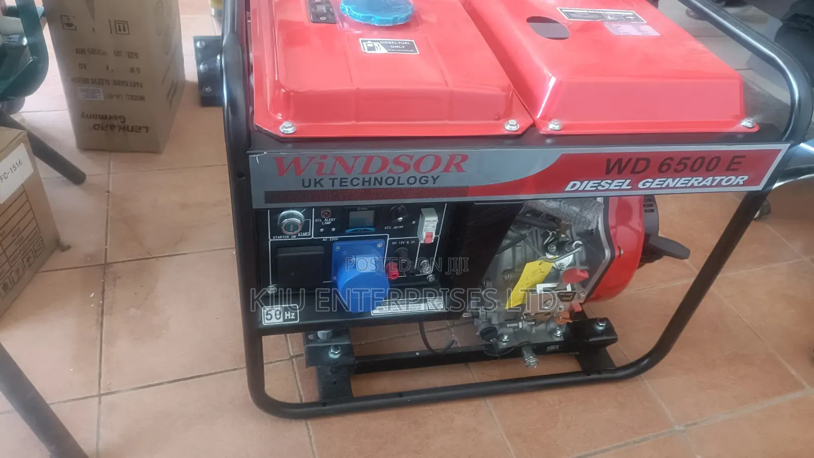 Windsor Wd6500e 5kva Electric Start Diesel Generator With Ats Port