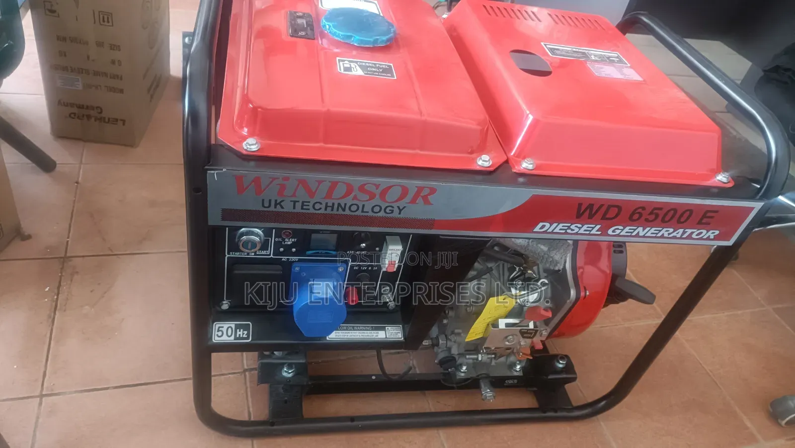 Windsor Wd6500e 5kva Electric Start Diesel Generator With Ats Port