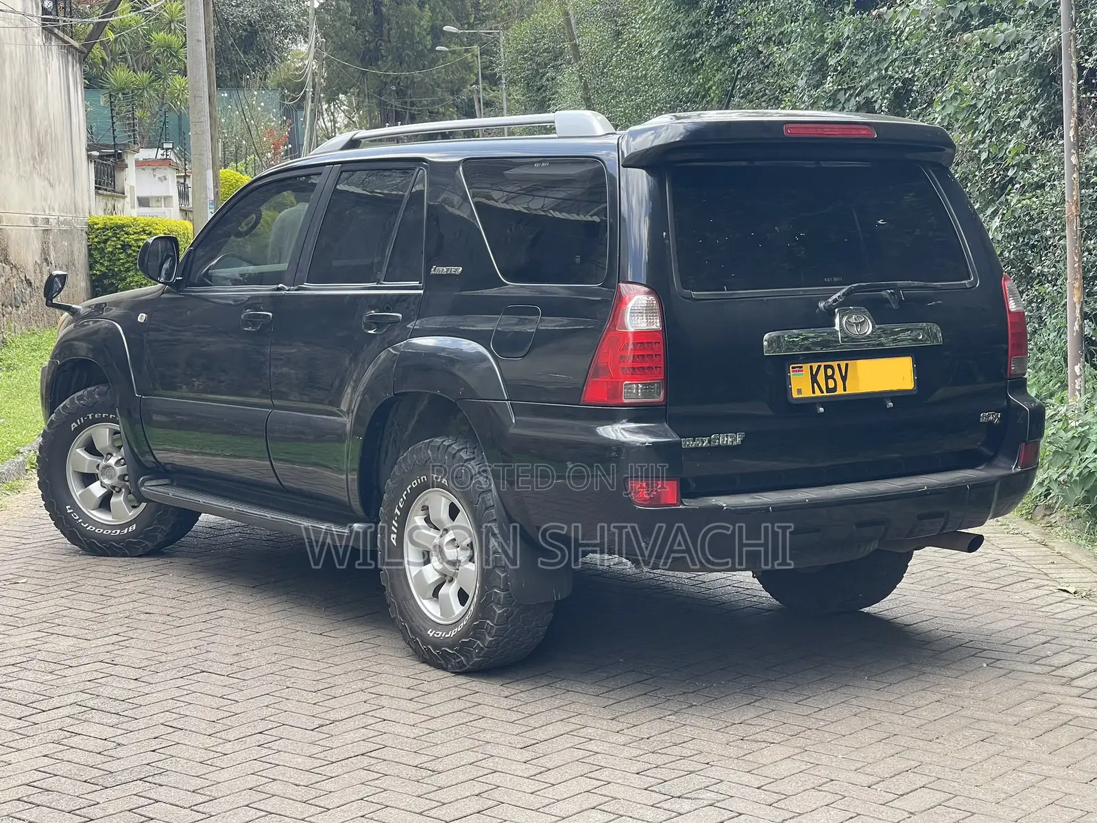 Toyota Hilux Surf 2007 Black