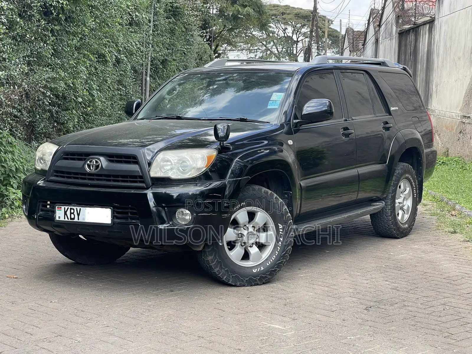 Toyota Hilux Surf 2007 Black