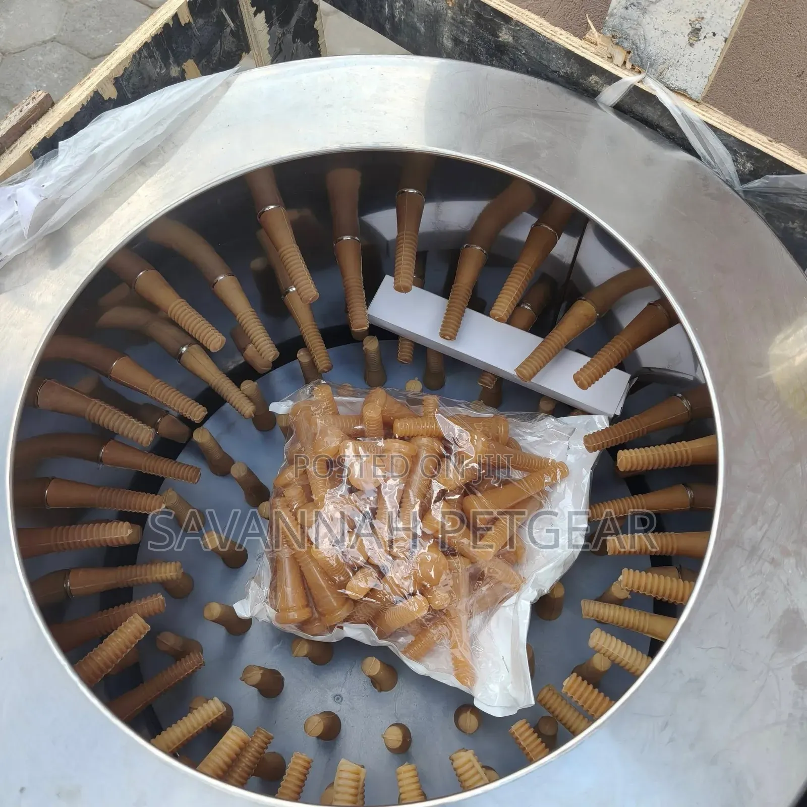 Replacement Rubber Fingers For Industrial Chicken Plucking Machines