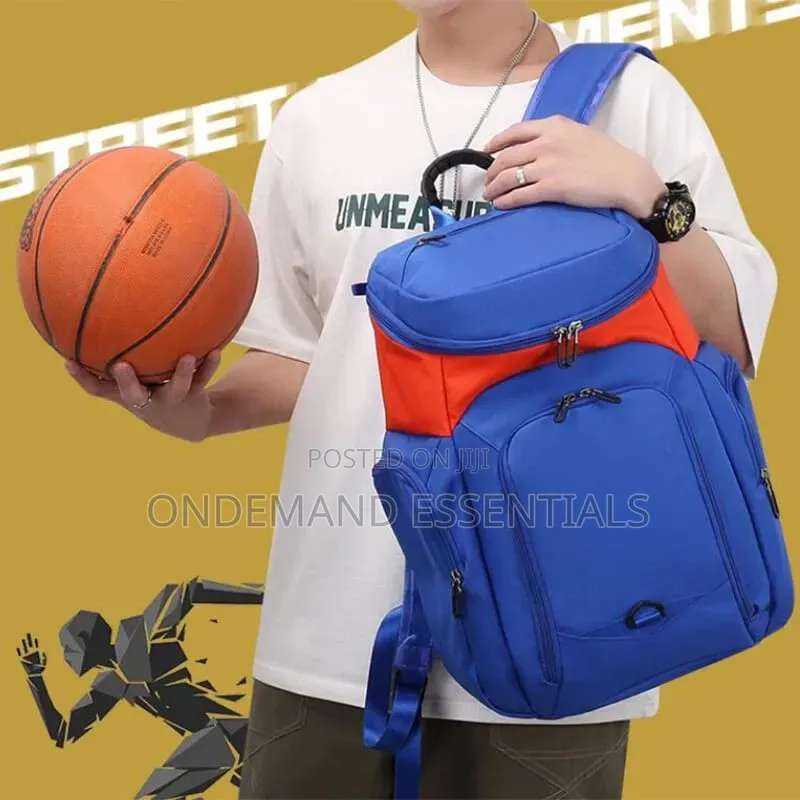 Large Capacity Basketball Backpack Large Capacity Fashion Travel Bag