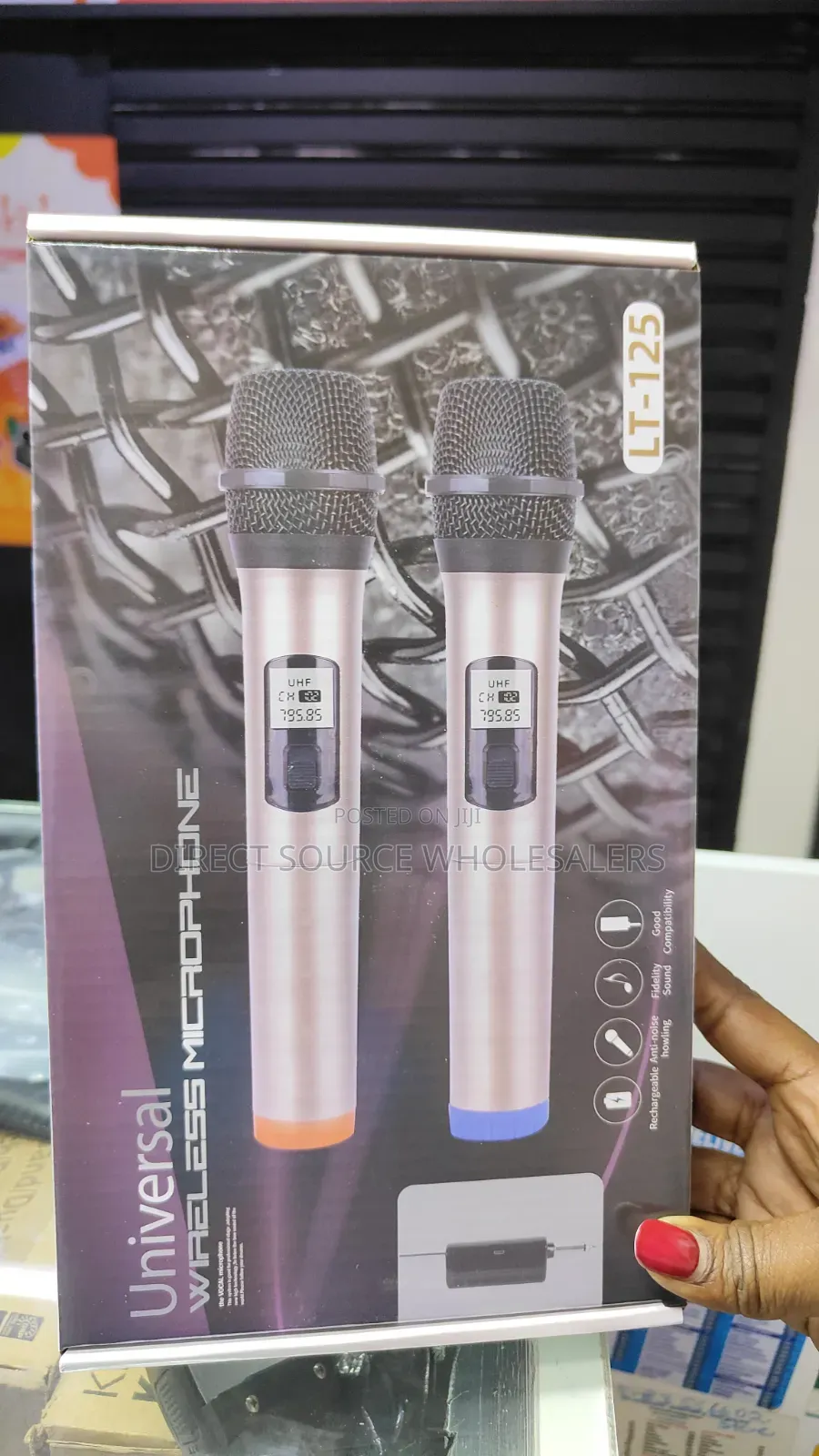 Original Lt-125 Wireless Mic – Long Range Powerful Audio