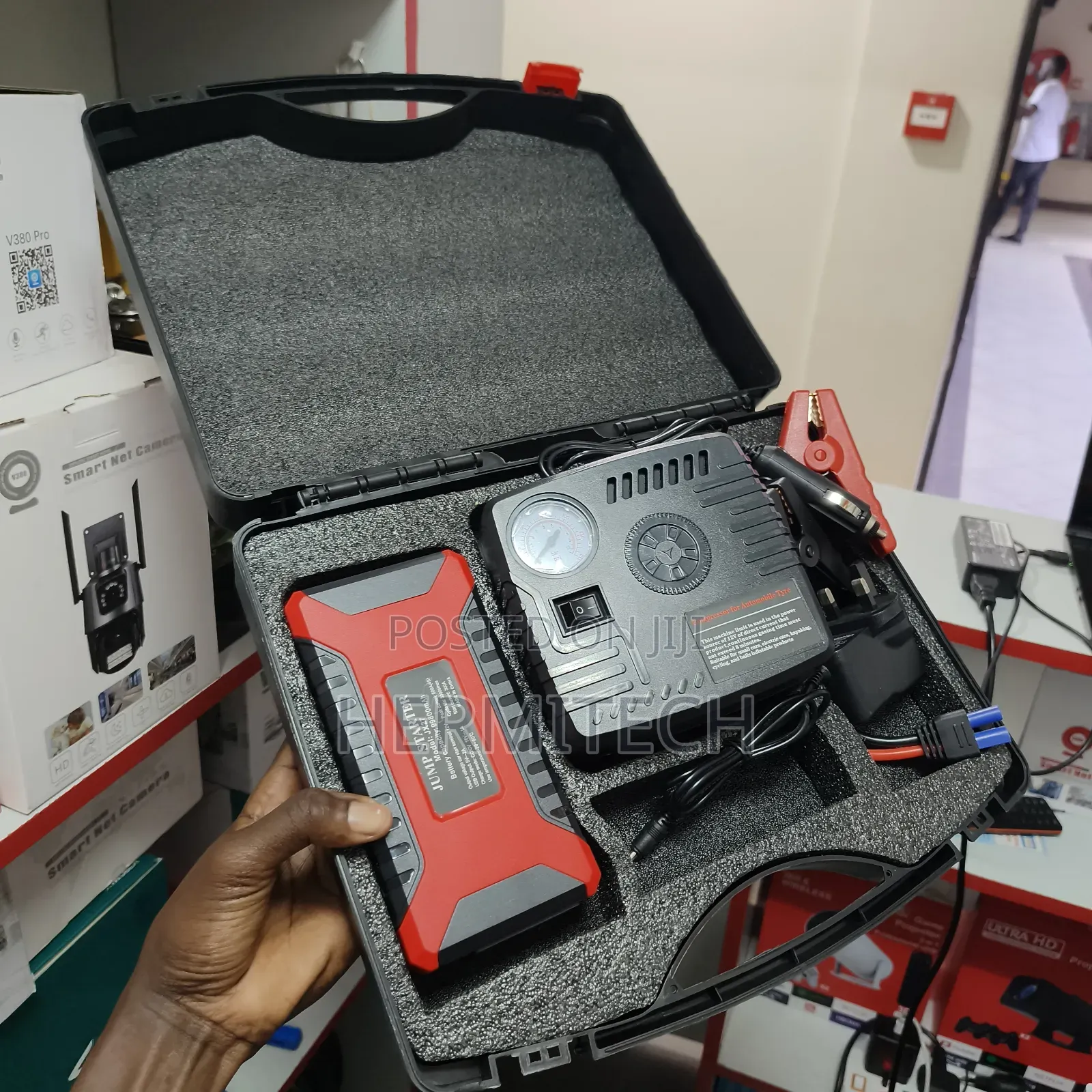 12v Car Jump Starter Kit Full Kit for All Cars With 12v Battery