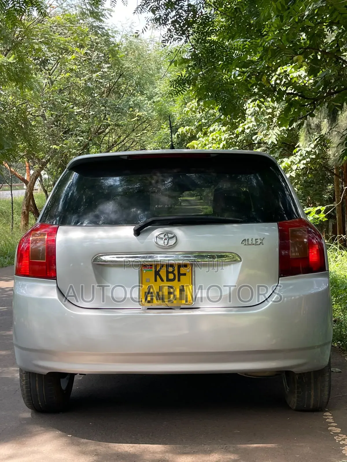 Toyota Allex 2003 Silver